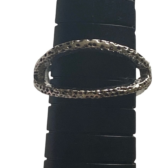 Women’s Size 6 Boho crisscross ring silver antiqued NWOT - Picture 2 of 4